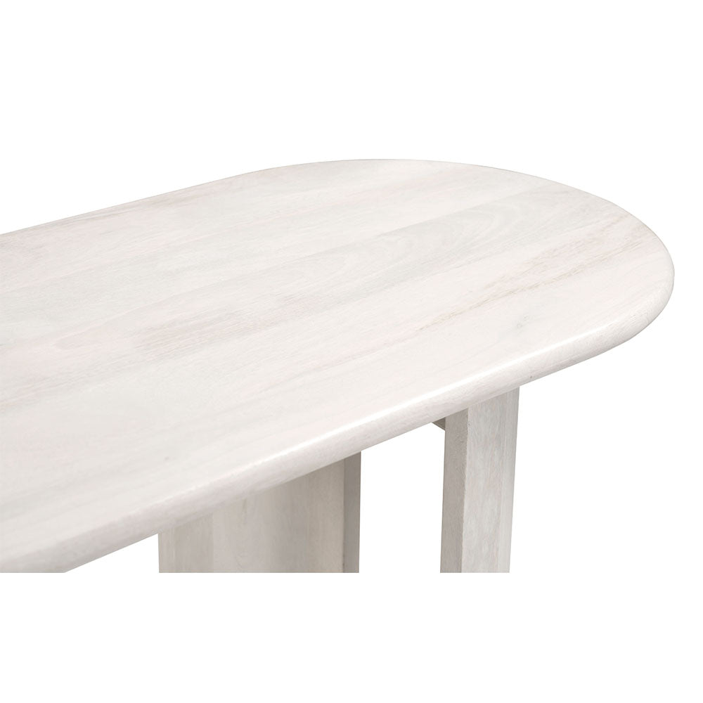 RISAN CONSOLE TABLE WHITEWASHED