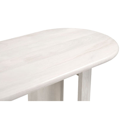 RISAN CONSOLE TABLE WHITEWASHED
