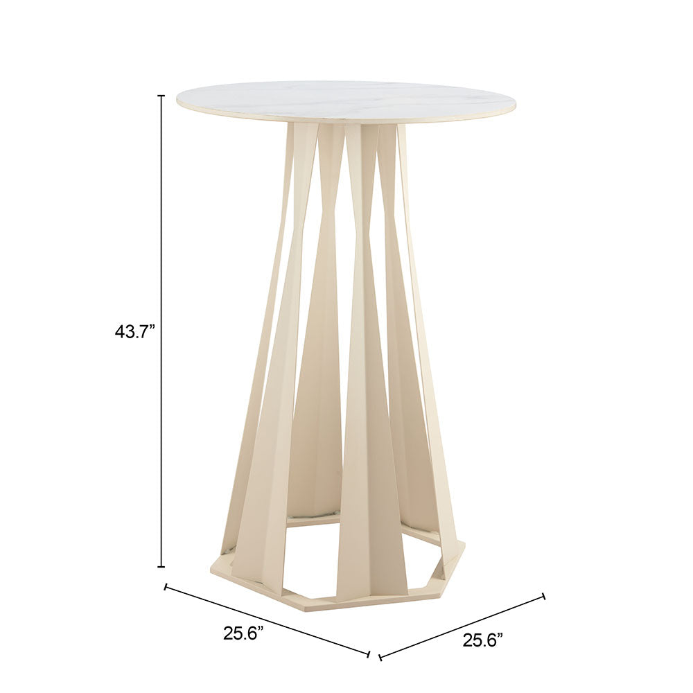 AXIS BAR TABLE WHITE