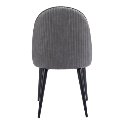 SILLOTH ARMLESS DINING CHAIR GRAY