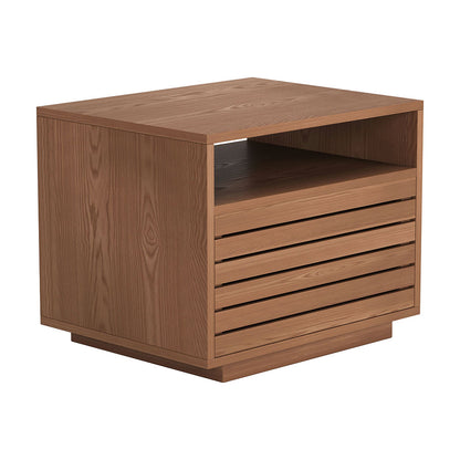 SLIT NIGHTSTAND WALNUT