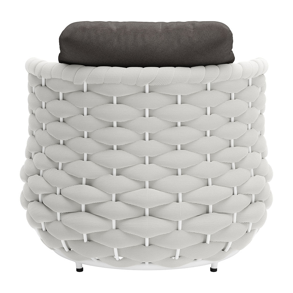 CORAL REEF ACCENT CHAIR GRAY