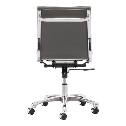 LIDER PLUS ARMLESS OFFICE CHAIR GRAY