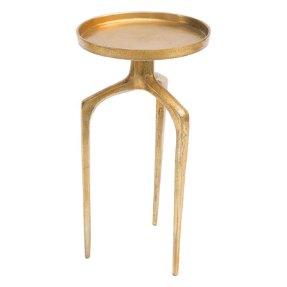 COMO ACCENT TABLE SET ANTIQUE GOLD