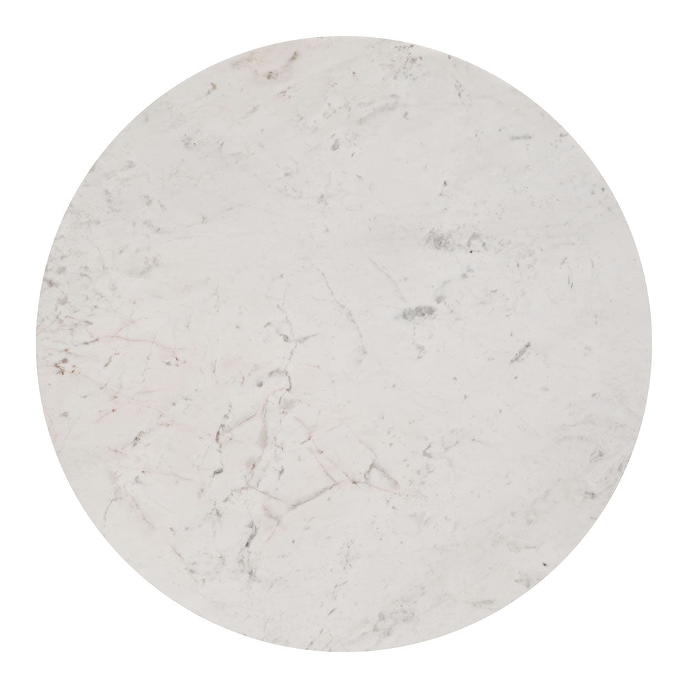 ITHACA DINING TABLE WHITE & GOLD