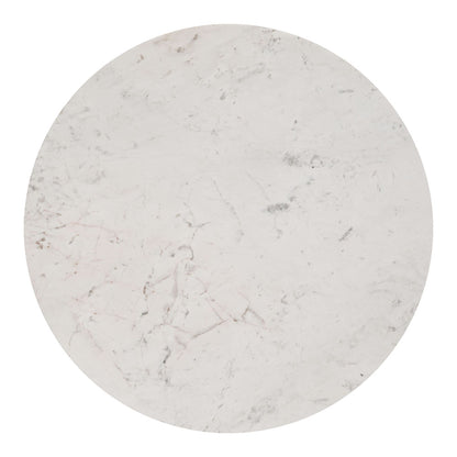 ITHACA DINING TABLE WHITE & GOLD