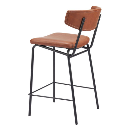 CHARON COUNTER STOOL VINTAGE BROWN