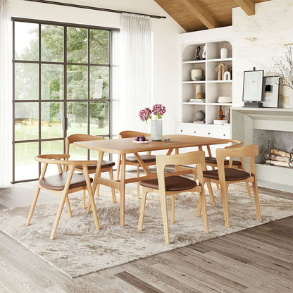 ROVINA DINING TABLE NATURAL