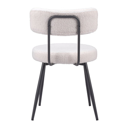 BLANCA DINING CHAIR IVORY