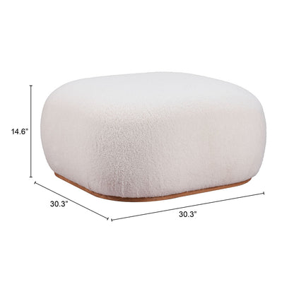 AZUA OTTOMAN CREAM