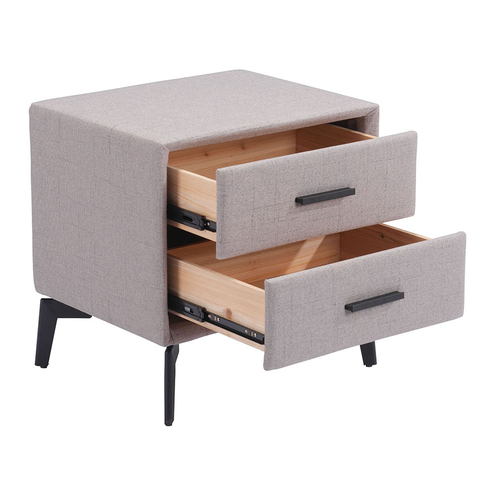 HALLE SIDE TABLE GRAY