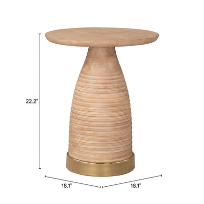 RADIANT SIDE TABLE NATURAL