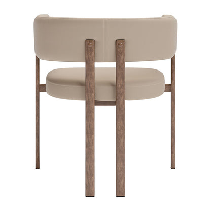 RUGE DINING CHAIR BEIGE