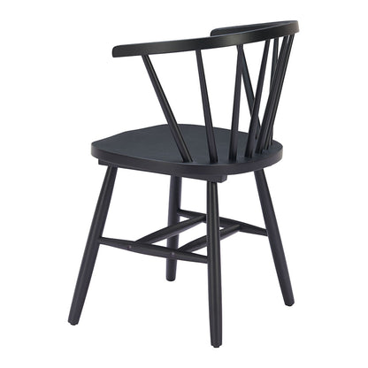 STENGER DINING CHAIR BLACK