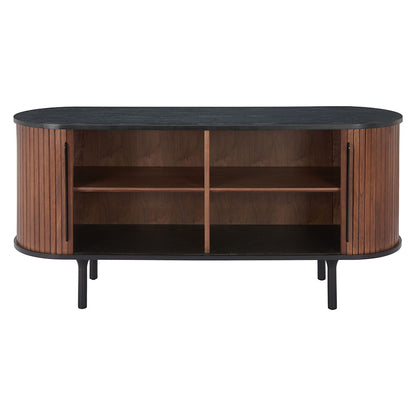 KORIANA SIDEBOARD BLACK & WALNUT