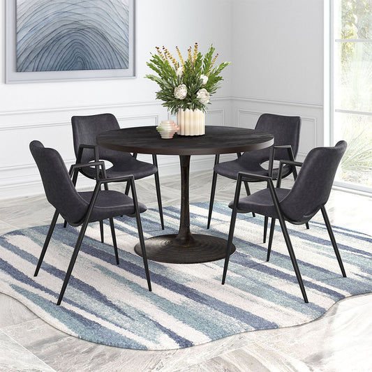 DESI DINING CHAIR BLACK