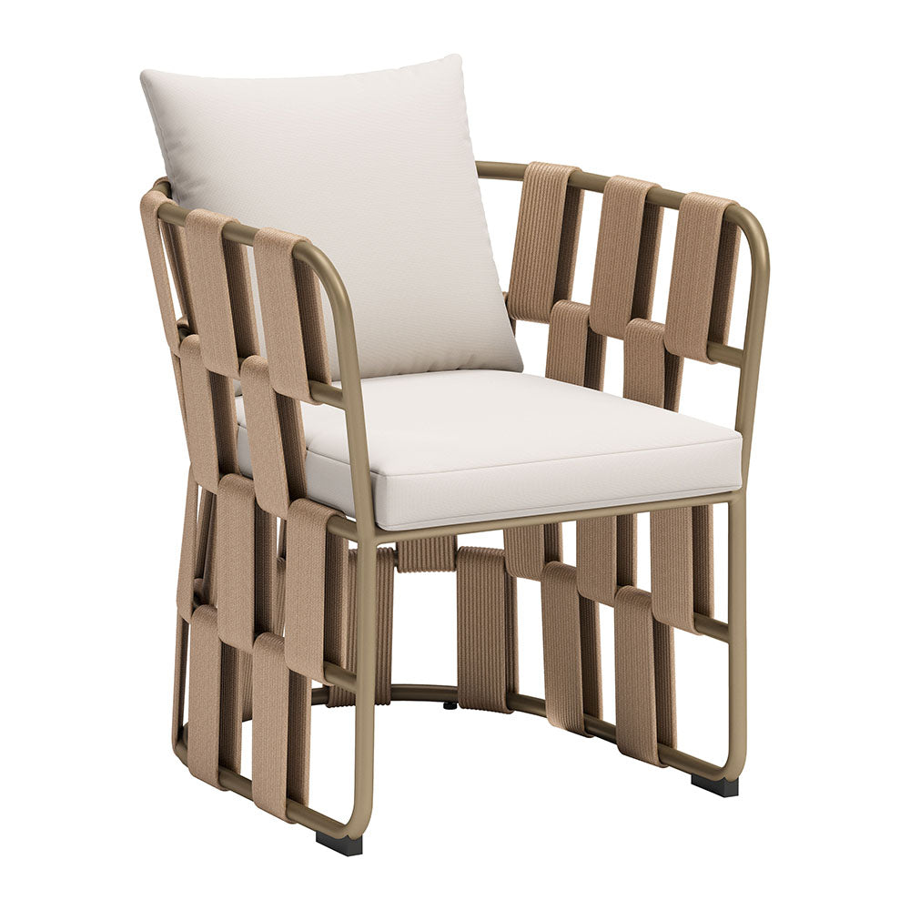 QUADRAT DINING CHAIR WHITE