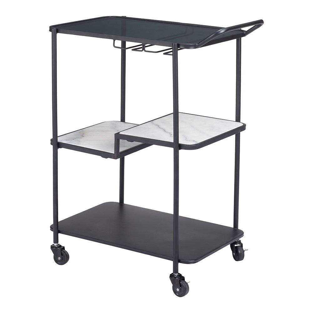 CONSTANZA BAR CART BLACK