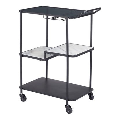 CONSTANZA BAR CART BLACK