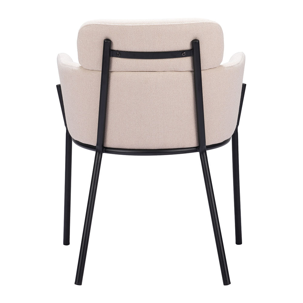 BREMOR DINING CHAIR BEIGE