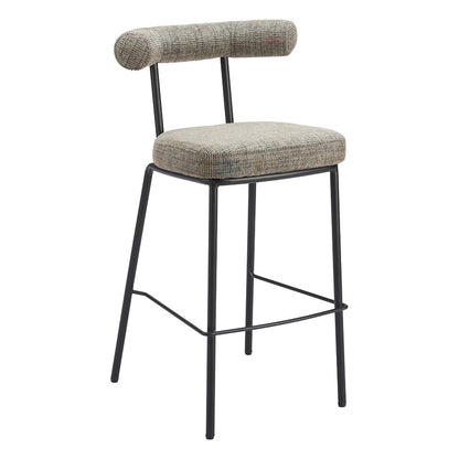KEDE BARSTOOL GREEN TWEED