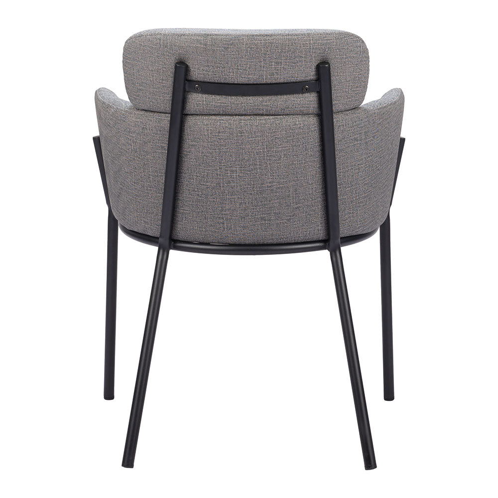 BREMOR DINING CHAIR SLATE GRAY