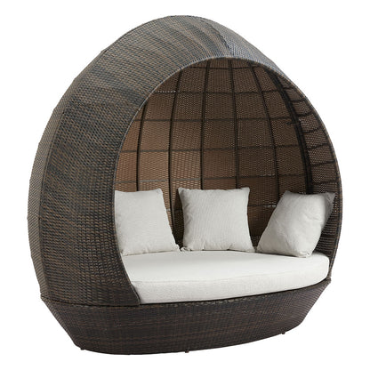 MARISOL BEACH DAYBED BROWN & BEIGE