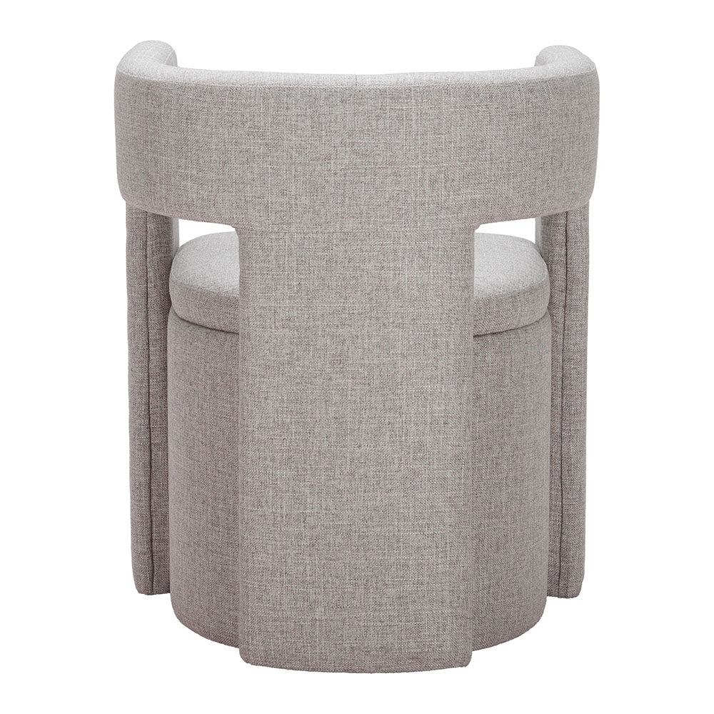 PAPUA DINING CHAIR GRAY