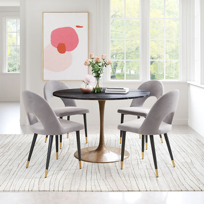 MENLO DINING CHAIR GRAY