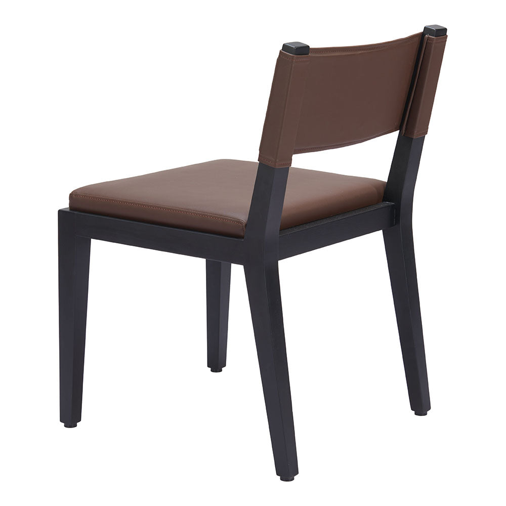 ROXAS DINING CHAIR BROWN