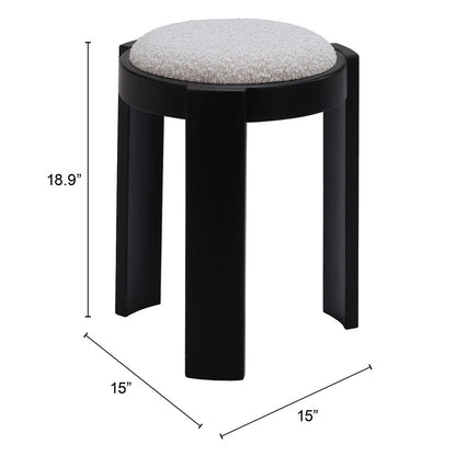 BANJUL OTTOMAN MISTY GRAY