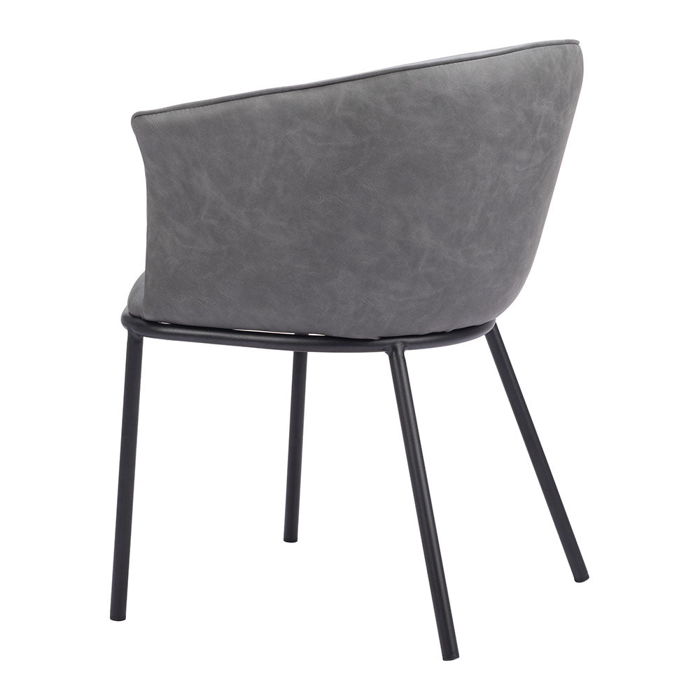 GARSTON DINING CHAIR GRAY