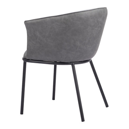GARSTON DINING CHAIR GRAY