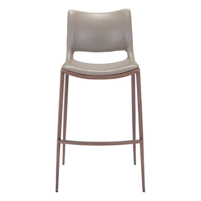 ACE BARSTOOL BROWN & WALNUT
