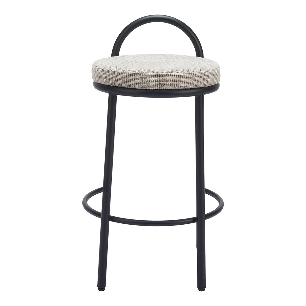 SISAL COUNTER STOOL BEIGE TWEED
