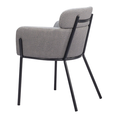 BREMOR DINING CHAIR SLATE GRAY