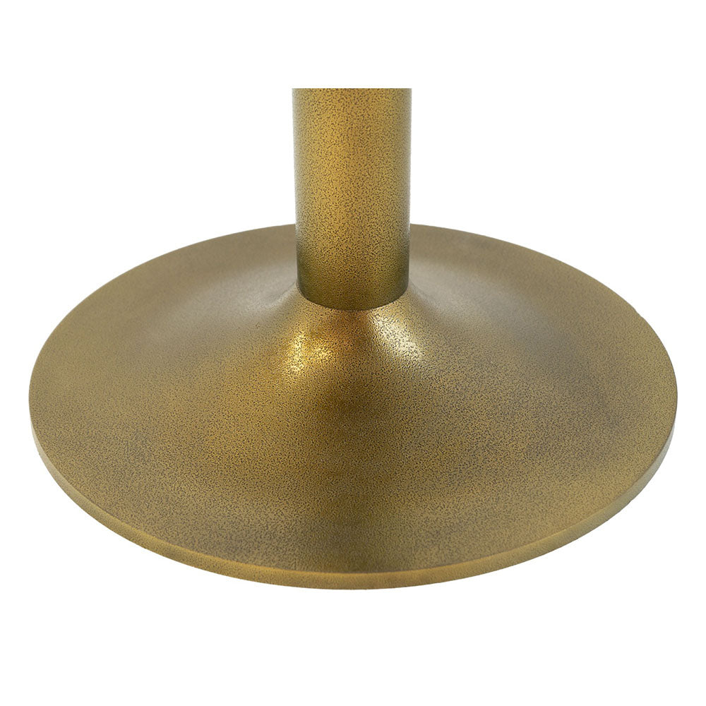 FULLERTON DINING TABLE WHITE & GOLD