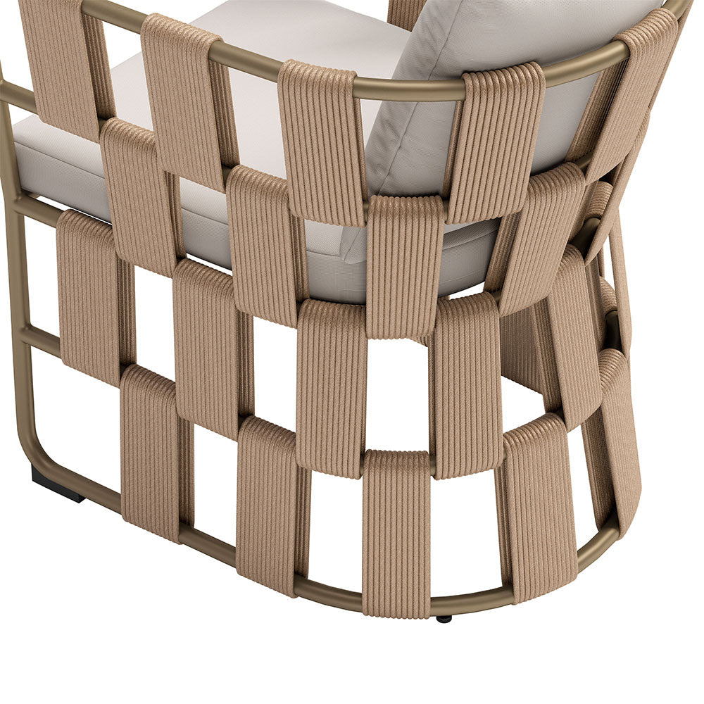 QUADRAT DINING CHAIR WHITE