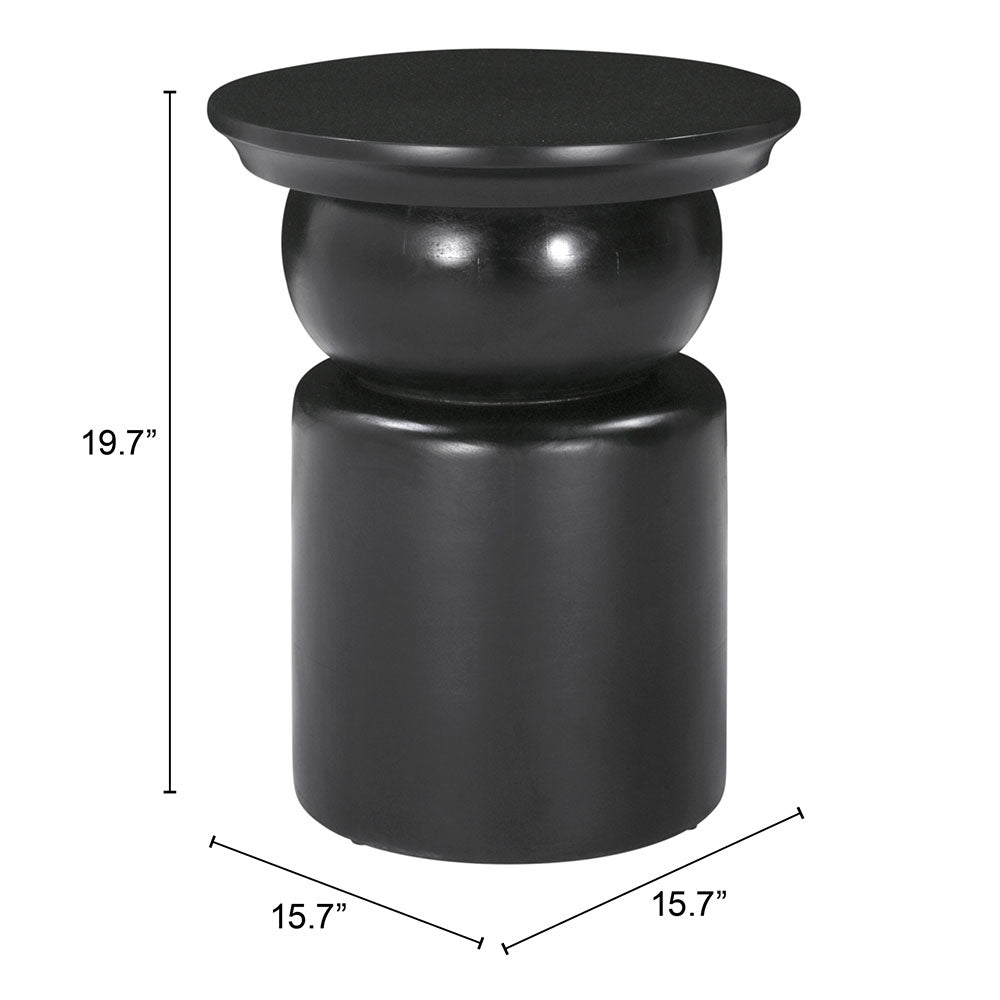 COLOMBO SIDE TABLE BLACK