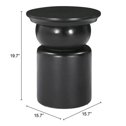 COLOMBO SIDE TABLE BLACK