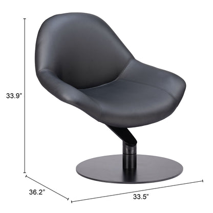 POOLE ACCENT CHAIR BLACK
