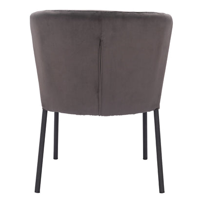 AIMEE DINING CHAIR GRAY