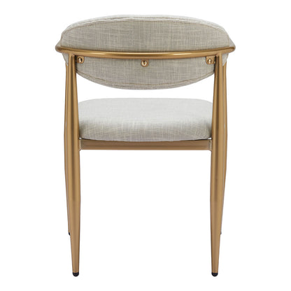 ZENS DINING CHAIR QUILL GRAY