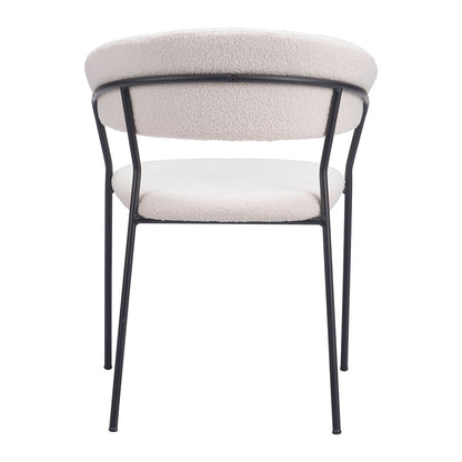 JOSEPHINE DINING CHAIR CREAM