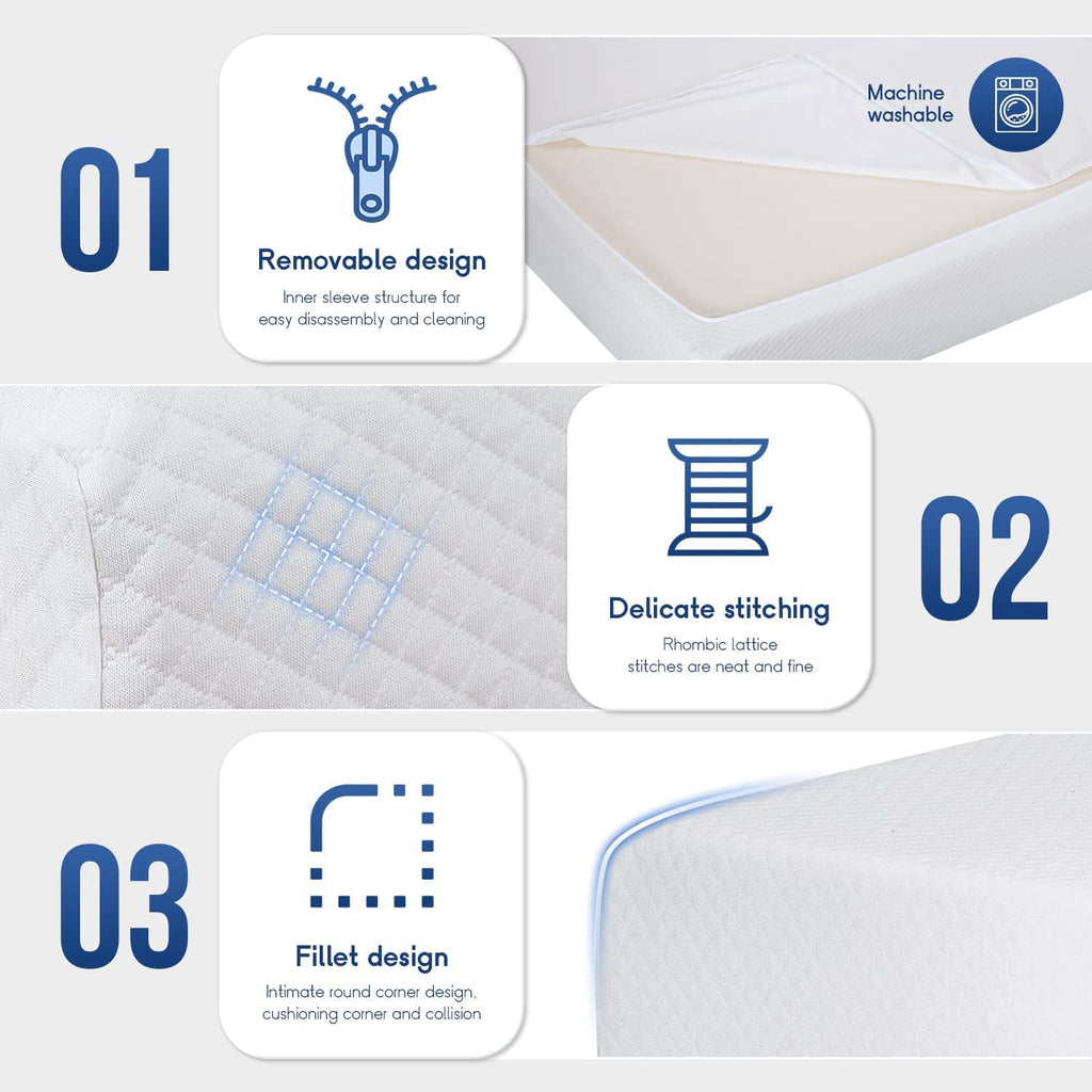 The Oaklyn Arctic-Float | 6" Cooling Gel Memory Foam Mattress