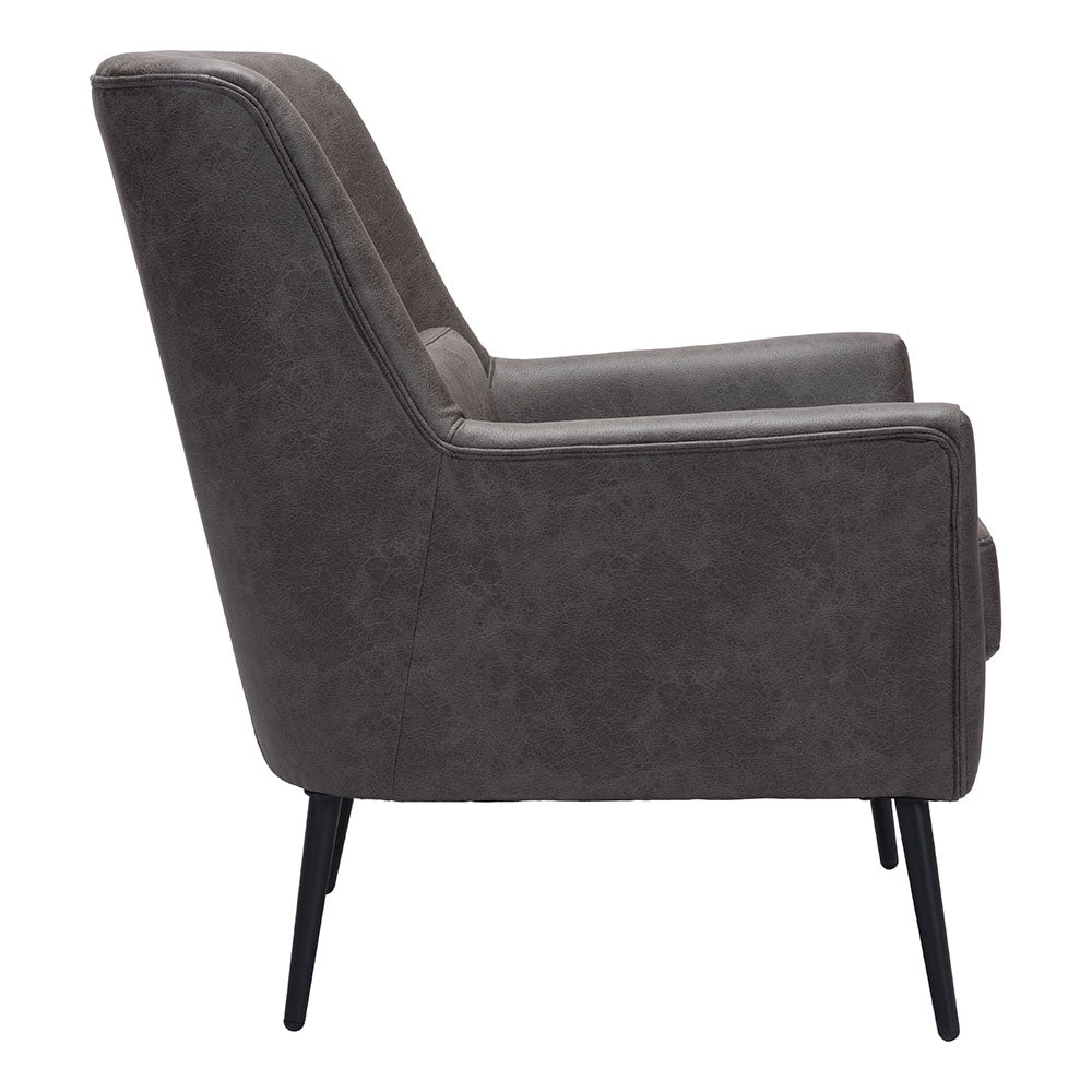ONTARIO ACCENT CHAIR VINTAGE BLACK