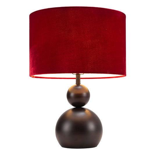 SHOBU TABLE LAMP RED