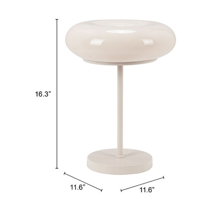 MUNK TABLE LAMP BEIGE