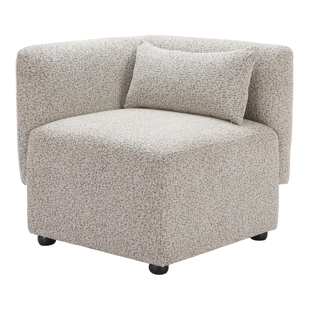 SIMU CORNER CHAIR DUNE GREIGE