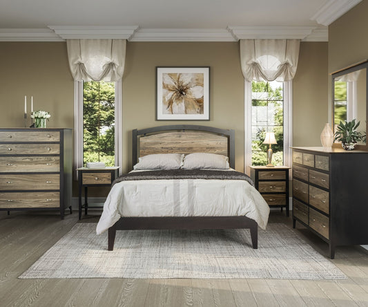BERKELEY ARCHED PANEL BED